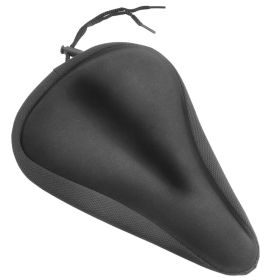 1Pc Bike Seat Cover Anti-Slip Comfortable Bicycle Padded Saddle Cover Wear Resistant Soft Gel Cushion For Narrow Bike Seats Mountain Bike Seat
