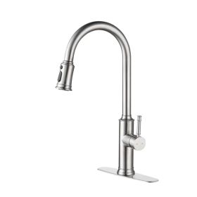 Kitchen Faucet with Pull Out Spraye (Option: Default title)