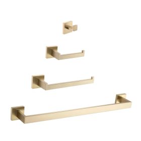 4- Piece Bathroom Hardware Set (Option: Default title)