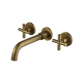 Bathroom Faucet Wall Mounted Bathroom Sink Faucet-Archaize (Option: As picture)